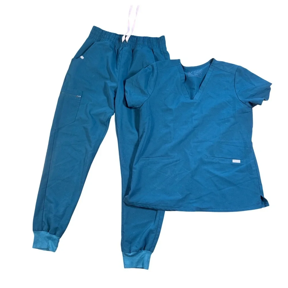 Figs Technical Collection Casma Zamora Scrub Set green Womens Small pant Med top